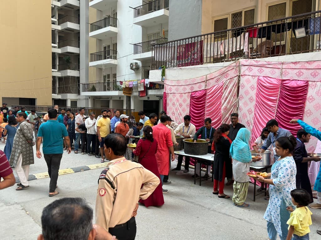 Bhog Distribution